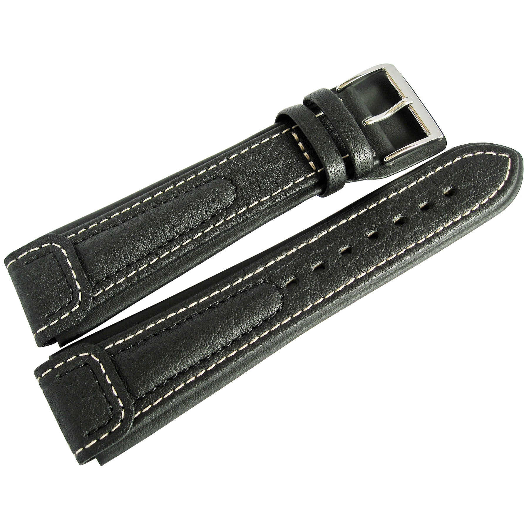 Di-Modell Chronissimo Black Leather Watch Strap - Holben's
