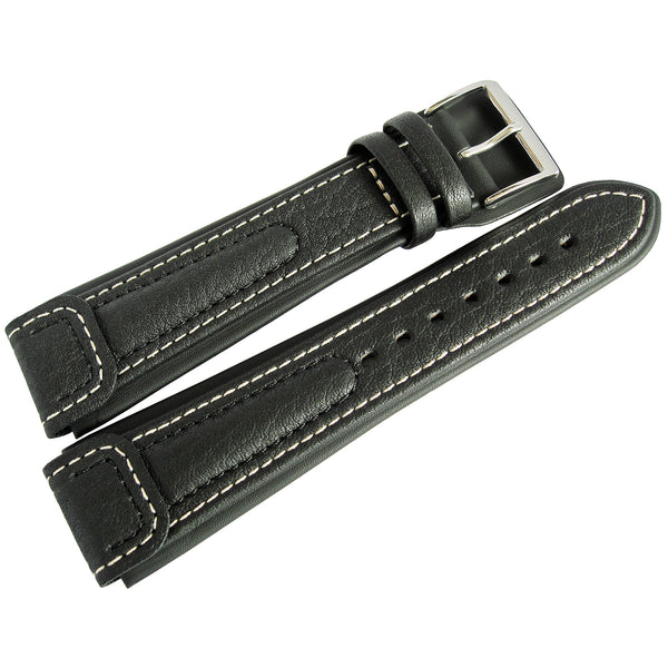 Di-Modell Chronissimo Black Leather Watch Strap - Holben's
