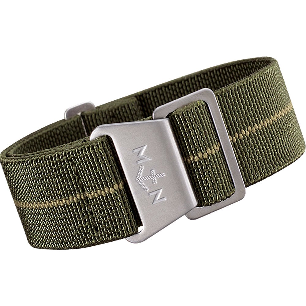 Fixed Strap Erika's Originals Original Two-Tone MN Watch Strap for Fixed Lugs ...