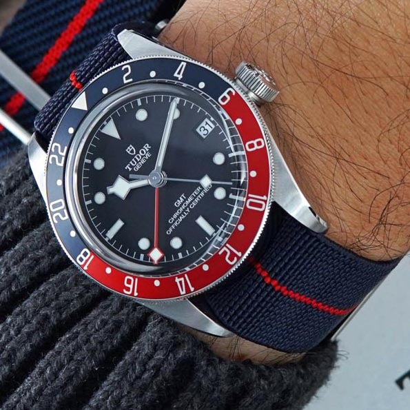Erika's Originals Trident Red MN Watch Strap