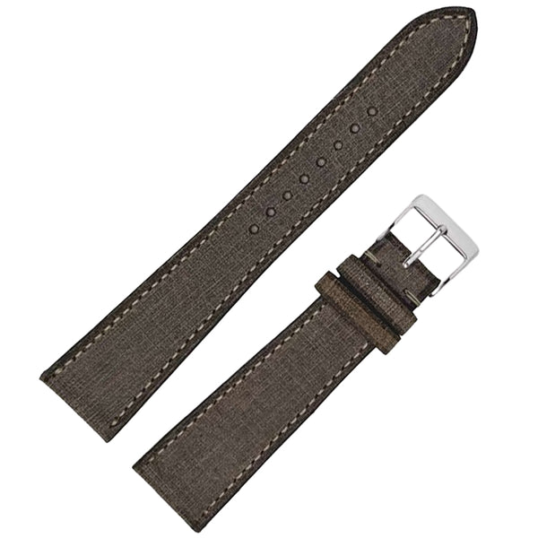 Fluco Babele Brown Leather Watch Strap | Holben's