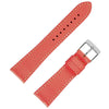 Fluco Biarritz  Coral Goatskin Leather Watch Strap | Holben's