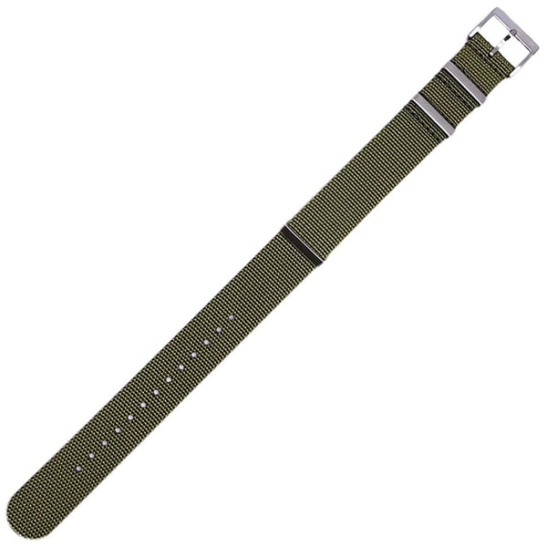 Fluco Field NATO Green Nylon Watch Strap | Holben's