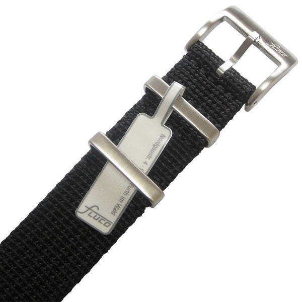 Fluco Field Military G10 Nylon Watch Strap Black - Holben's