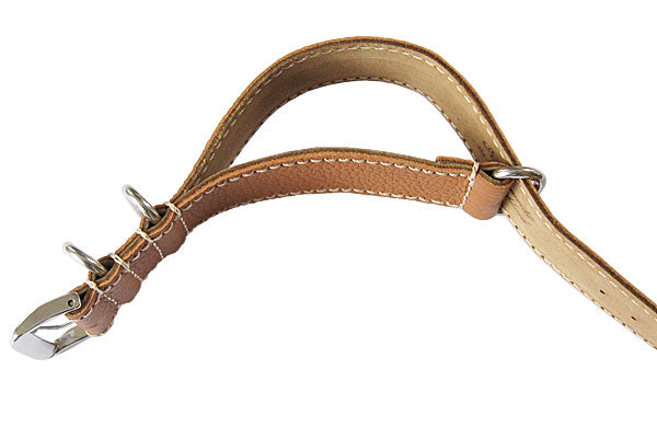 Fluco Finest Military G10 Leather Watch Strap Whiskey - Holben's