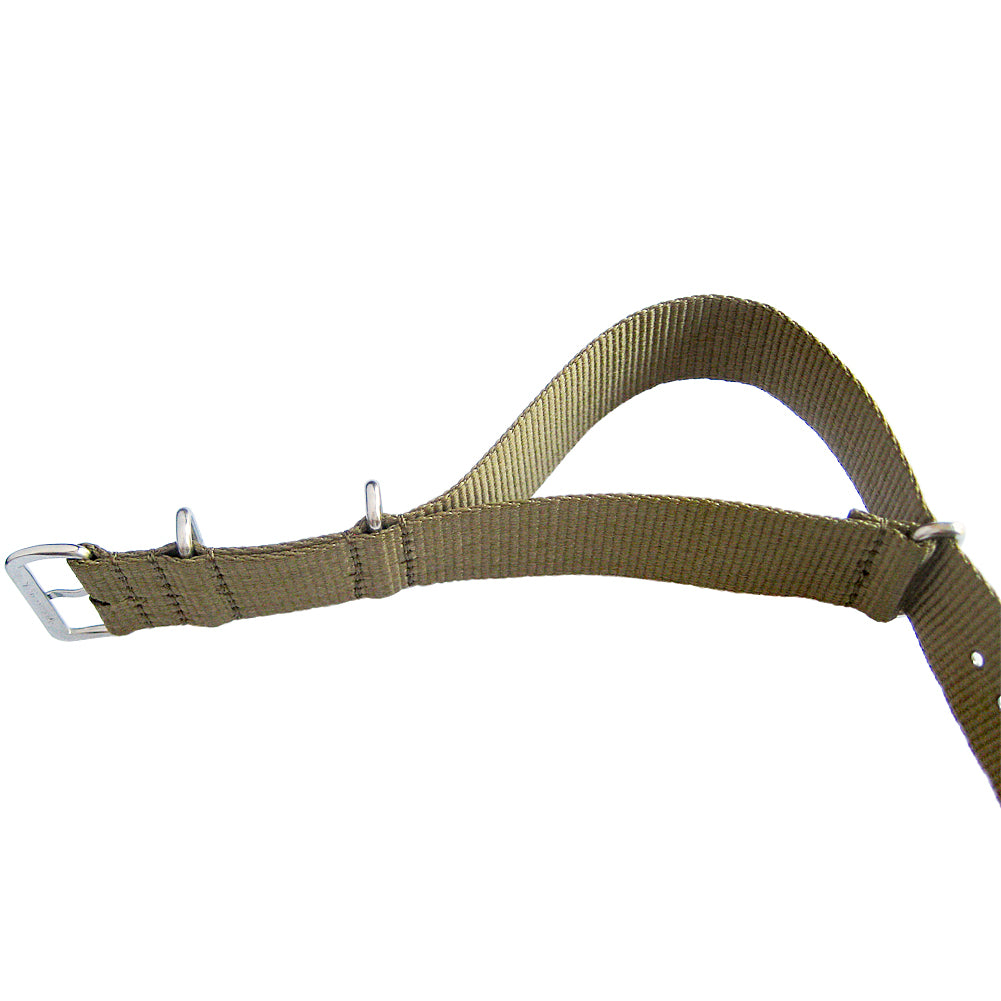 Fluco Military G10 Nylon Watch Strap Green - Holben's