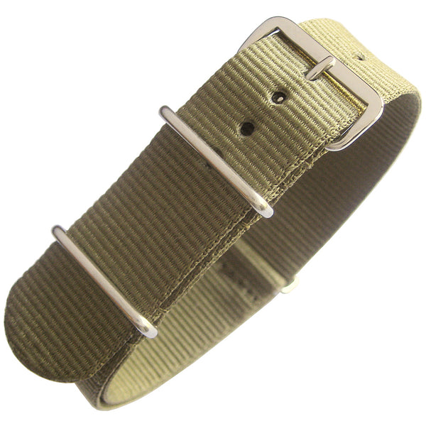Fluco Military G10 Nylon Watch Strap Green - Holben's