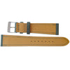 Fluco Mountain Bear Forest Green Nubuck Leather Watch Strap - Holben's Fine Watch Bands