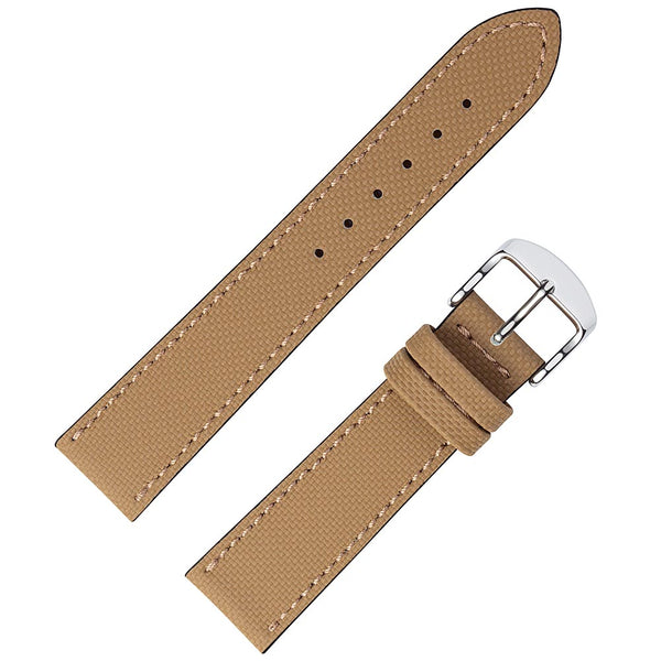 Fluco Nautilus Sand Leather Watch Strap | Holben's