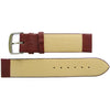 Fluco Vino Burgundy Vegan Wine Leather Watch Strap | Holben's