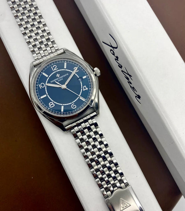 Forstner 7 Row Beads of Rice Watch Bracelet - Holben's
