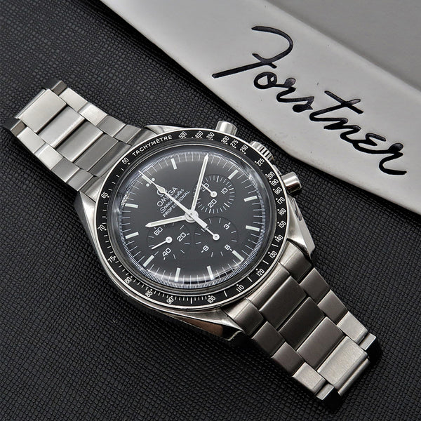 Forstner Contemporary Flat Link Stainless Steel Watch Bracelet for Omega  Speedmaster