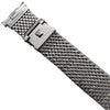 Forstner Komfit JB Wide Horned Stainless Steel Mesh Watch Bracelet | Holbens