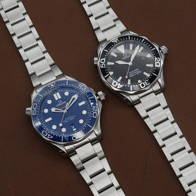 Forstner Model O stainless steel bracelet for Omega Seamaster