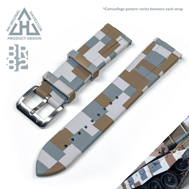 Haveston BR-82 FKM Rubber Watch Strap | Holben's