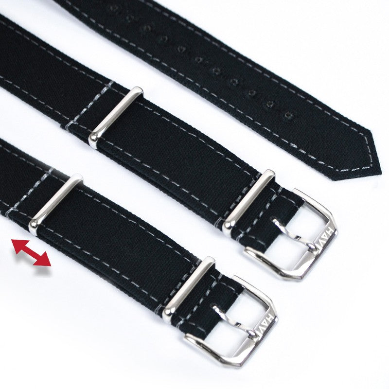 Haveston Canvas Series A-12 Watch Strap - Holben's Fine Watch Bands