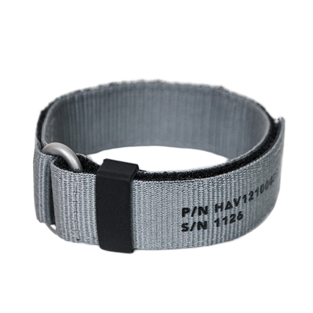 Haveston IVA Lunar Grey Hook Loop Watch Strap - Holben's Fine Watch Bands