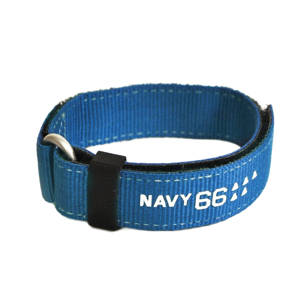 Haveston IVA NAVY 66 Hook Loop Watch Strap - Holben's Fine Watch Bands