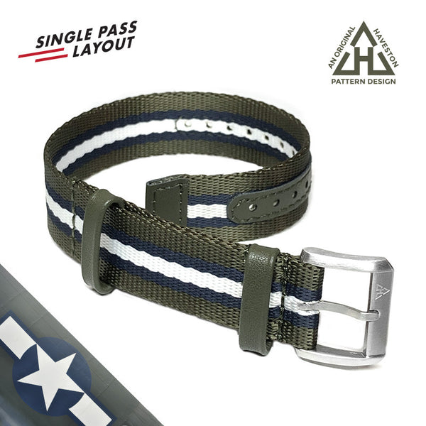 Haveston Roundel '43 Watch Strap - Holben's Fine Watch Bands