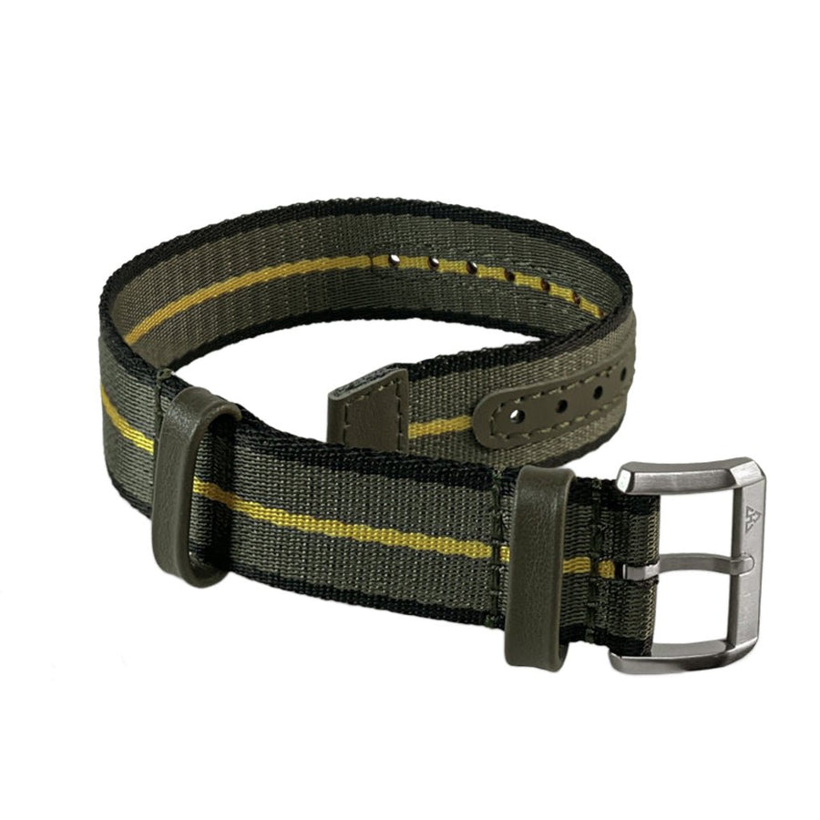 Haveston Service OG-107 olive 20mm single-pass watch strap