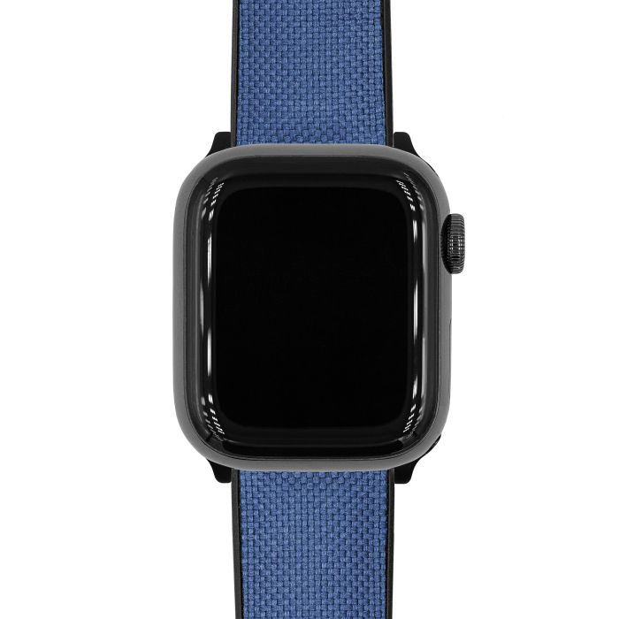 Hirsch Arne Performance Sailcloth Blue Watch Strap | Holben's