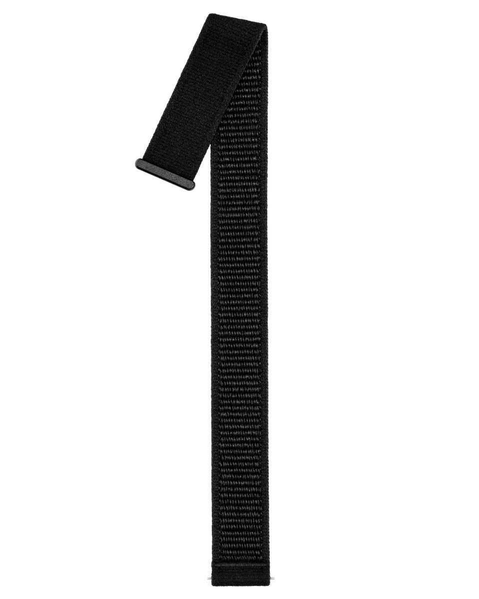 Hirsch Velcro Black Nylon Watch Strap - Holben's