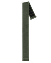 Hirsch Vocem Hook-and-Loop Nylon Watch Strap Green - Holben's