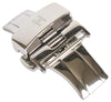 Hirsch Pusher Butterfly Deployant Clasp Stainless Steel | Holben's