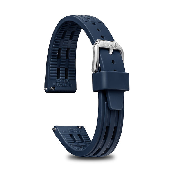 ISOfrane VS 1969 Rubber Watch Strap Blue - Holben's