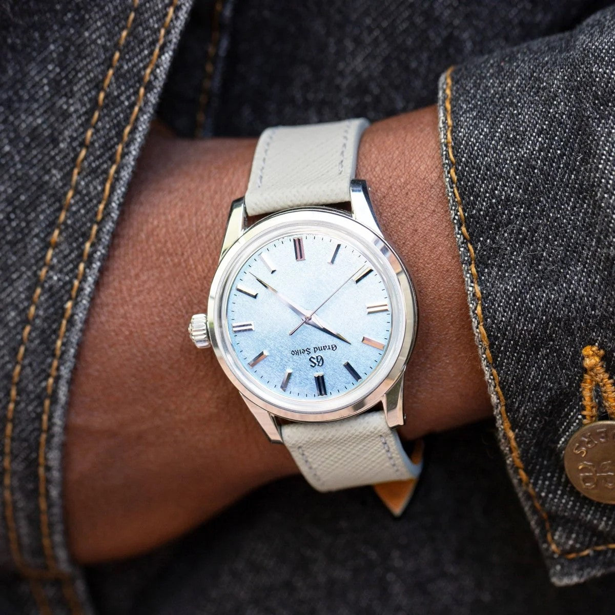 Molequin Saffiano Watch Strap Mint - Holben's