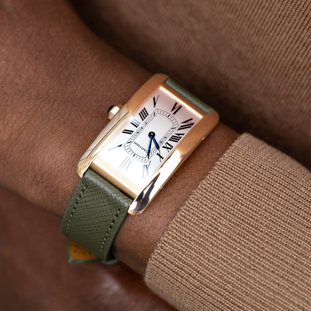 Molequin Saffiano Leather Watch Strap | Holben's