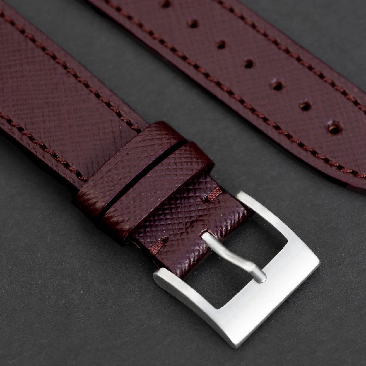 Molequin Saffiano Leather Watch Strap | Holben's