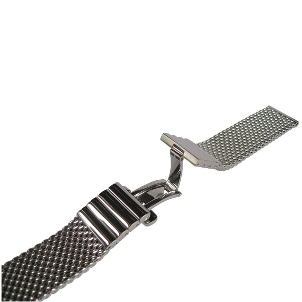 Staib 2792 Polished Stainless Steel Milanese Mesh Watch Bracelet - Holben's