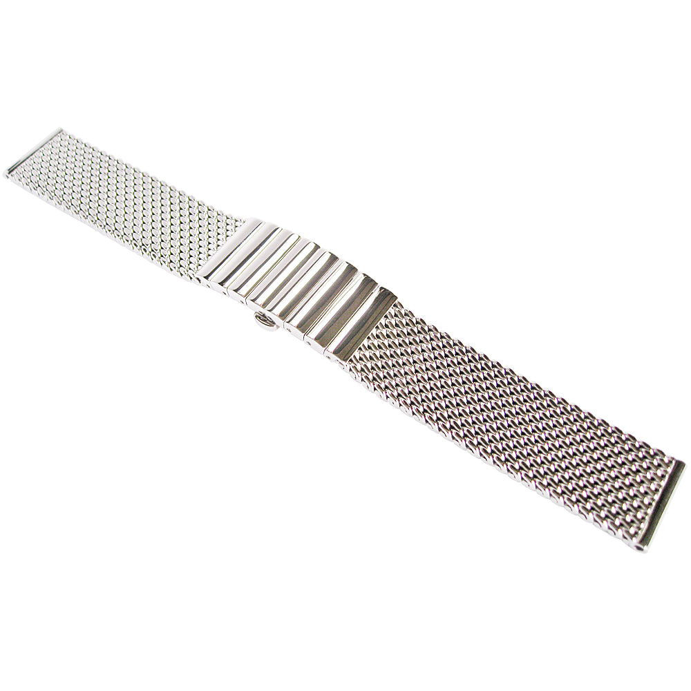 Staib 2792 Polished Stainless Steel Milanese Mesh Watch Bracelet - Holben's