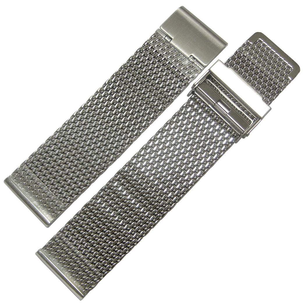 Staib 2906 SOC Polished Stainless Steel Milanese Mesh Watch Bracelet | Holben's