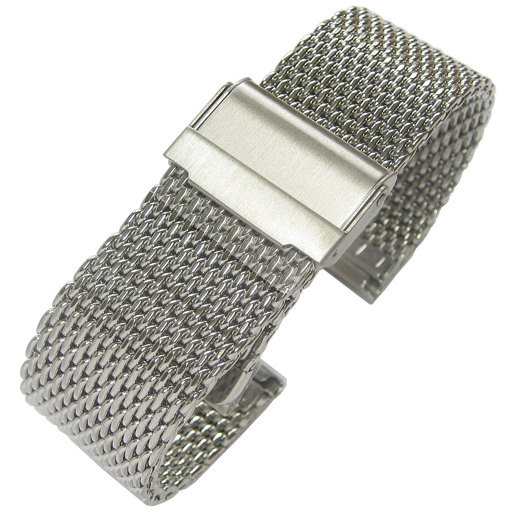 Staib 2906 SOC Polished Stainless Steel Milanese Mesh Watch Bracelet | Holben's