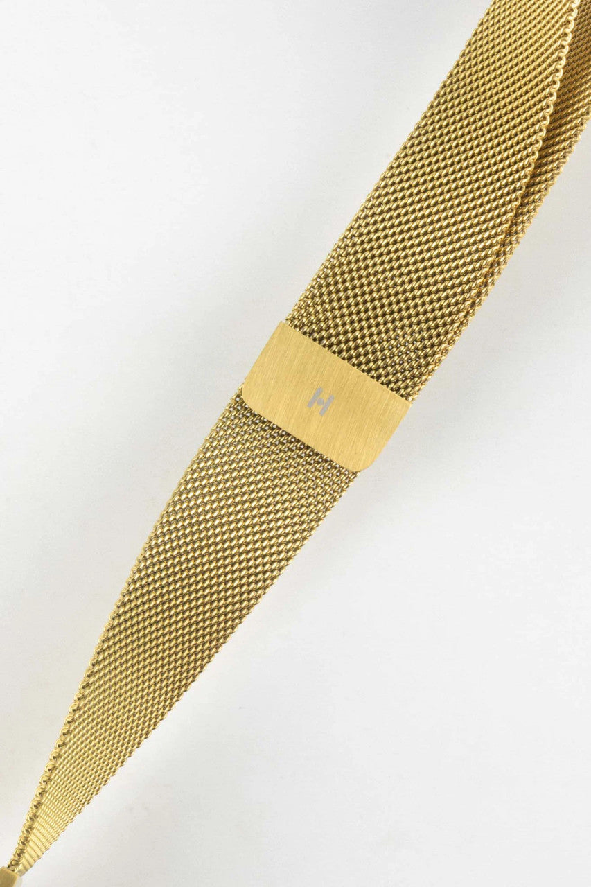 Hirsch Milanaise Mesh Gold Steel Watch Bracelet - Holben's