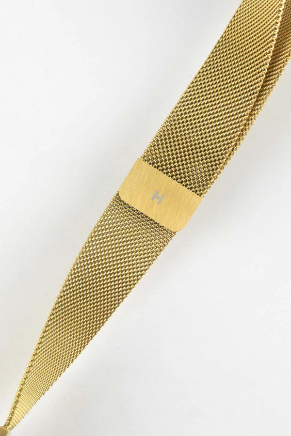 Hirsch Milanaise Mesh Gold Steel Watch Bracelet - Holben's