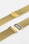 Hirsch Milanaise Mesh Gold Steel Watch Bracelet - Holben's