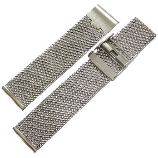 Staib 2905 SOC Polished Stainless Steel Milanese Fine Mesh Watch Bracelet | Holben's