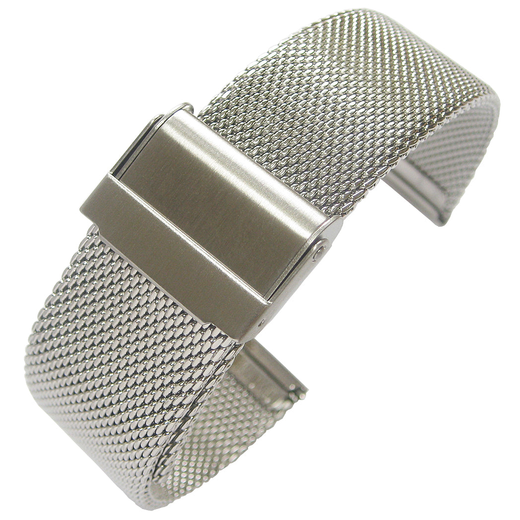 Staib 2905 SOC Polished Stainless Steel Milanese Fine Mesh Watch Bracelet | Holben's