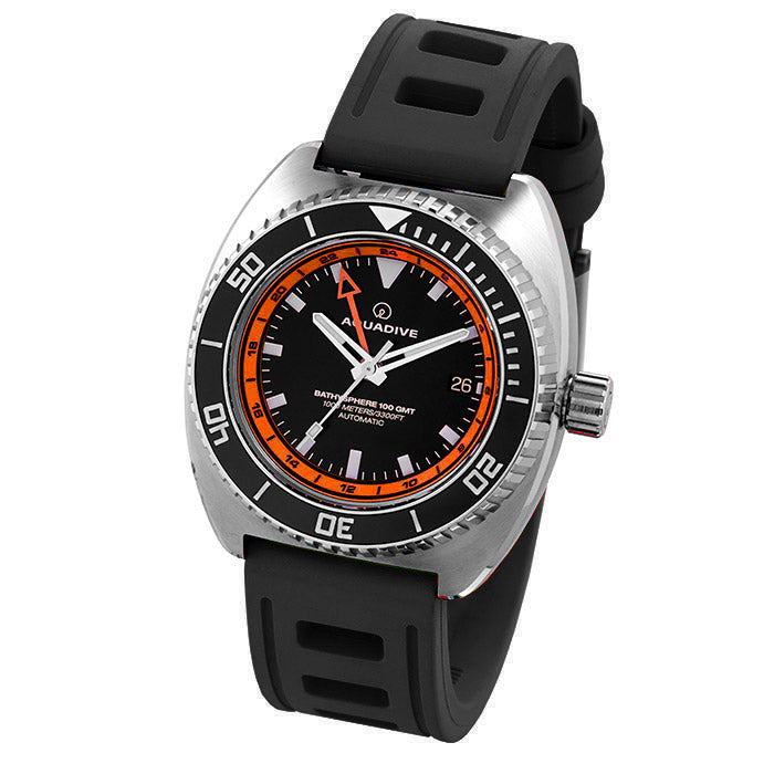 ISOfrane Black Rubber Watch Strap | Holben's