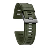 ISOfrane NATO Green Rubber Watch Strap | Holben's