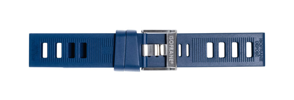 ISOfrane Navy Blue Rubber Watch Strap | Holben's