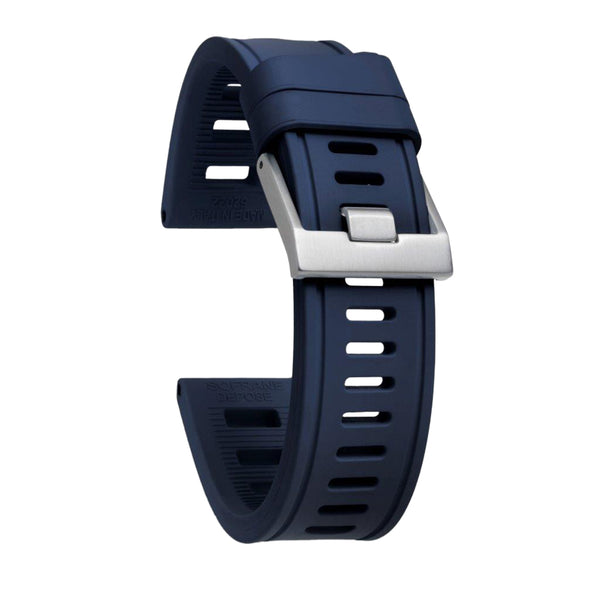 ISOfrane Navy Blue Rubber Watch Strap | Holben's