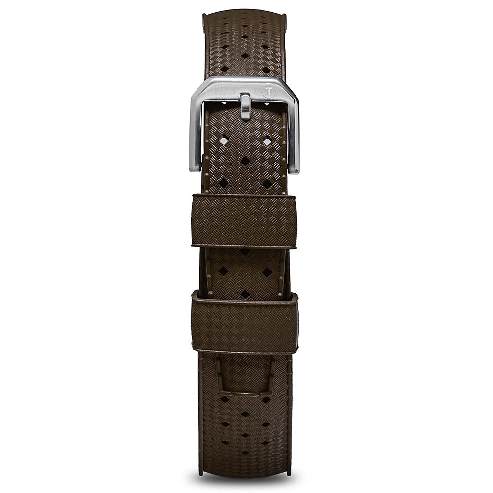 TROPIC Rubber Watch Strap Brown - Holben's