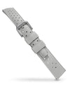 TROPIC Light Grey Rubber Watch Strap | Holben's