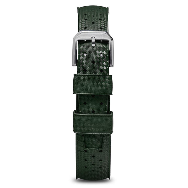 TROPIC Green Rubber Watch Strap | Holben's