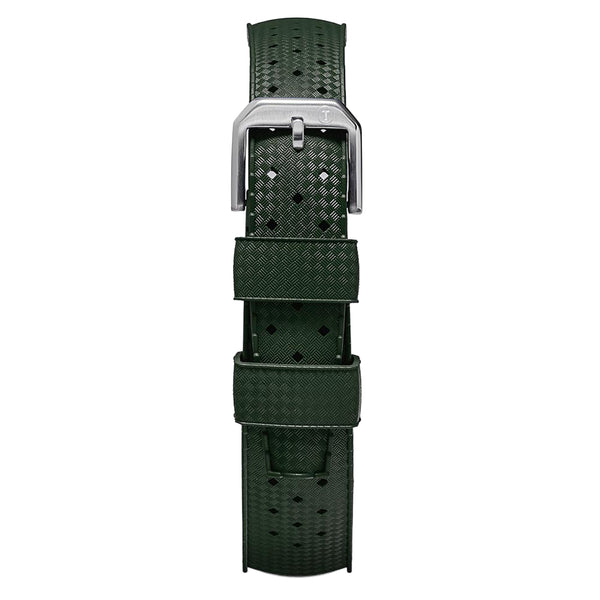 TROPIC Green Rubber Watch Strap | Holben's