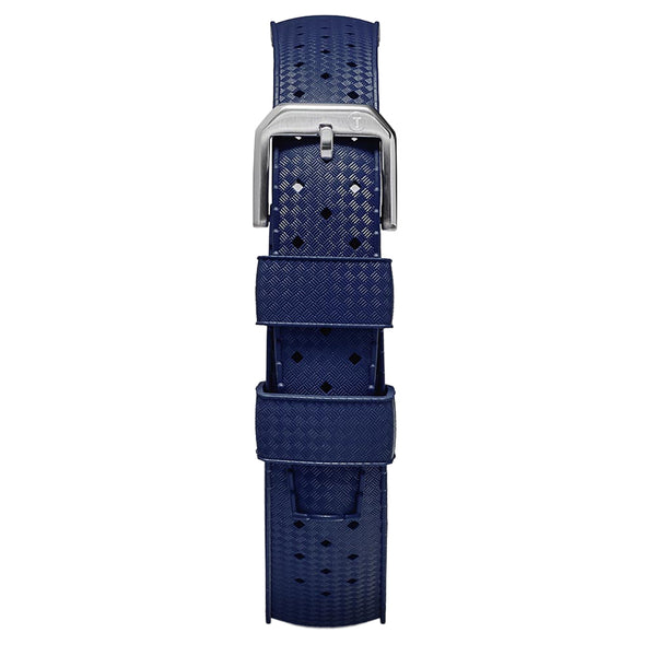 TROPIC Navy Blue Rubber Watch Strap | Holben's